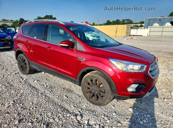 1FMCU0J95HUD72416 2017 FORD ESCAPE Red Front right