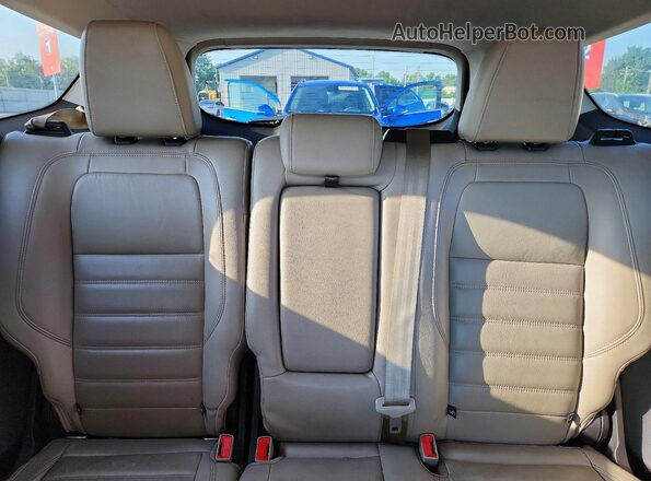 1FMCU0J95HUD72416 2017 FORD ESCAPE Red Rear seats view