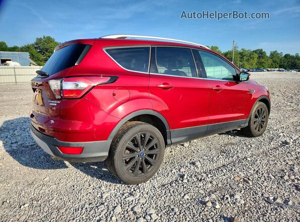 1FMCU0J95HUD72416 2017 FORD ESCAPE Red Rear right