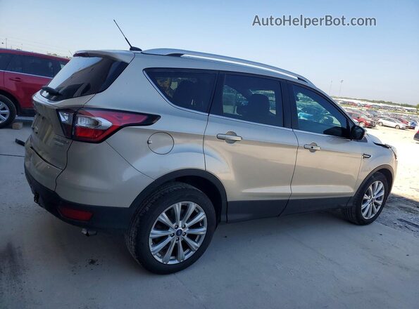 1FMCU0J95HUE72242 2017 FORD ESCAPE Beige Задня права чверть