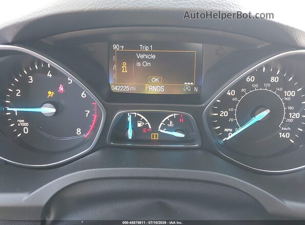 1FMCU0J95KUB57044 2019 FORD ESCAPE Black Հետևի նստատեղերի տեսք