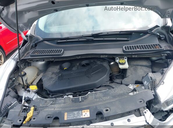 1FMCU0J95KUB76256 2019 FORD ESCAPE Silver უკანა ხედი