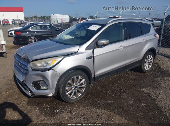 1FMCU0J96HUB30928 2017 FORD ESCAPE Silver Front left