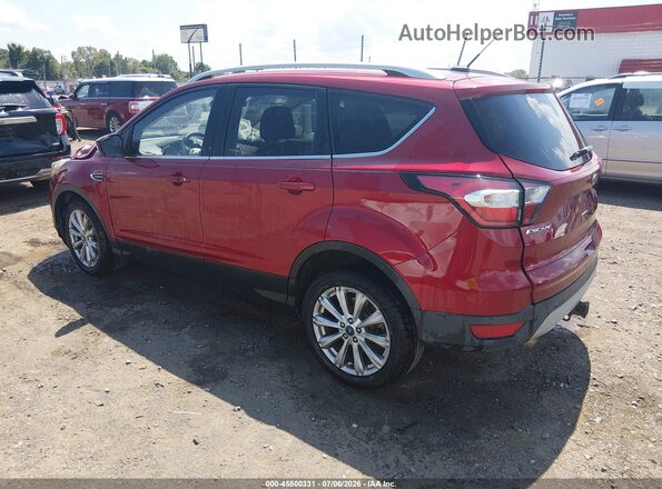 1FMCU0J96HUE93035 2017 FORD ESCAPE Red Trasero izquierdo