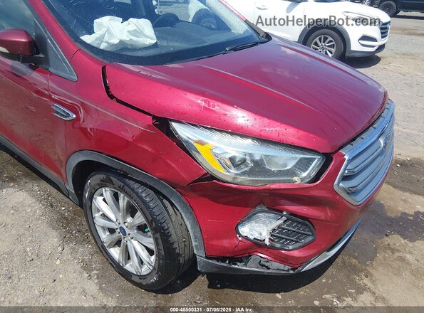 1FMCU0J96HUE93035 2017 FORD ESCAPE Red Vista frontal