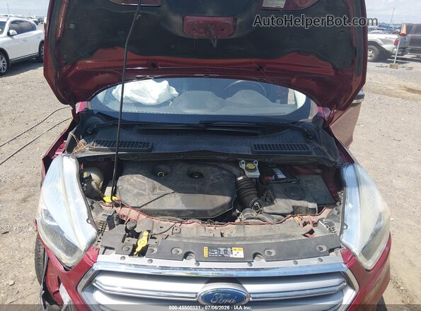 1FMCU0J96HUE93035 2017 FORD ESCAPE Red Vista trasera