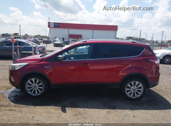 1FMCU0J96HUE93035 2017 FORD ESCAPE Red Vista interior de 360 grados