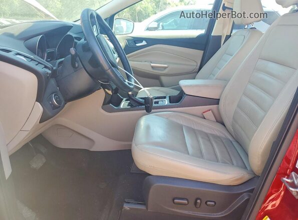 1FMCU0J96HUF07726 2017 FORD ESCAPE Maroon Widok wnętrza z przodu