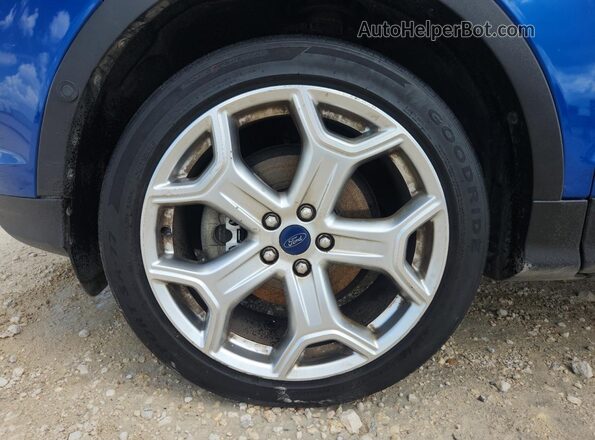 1FMCU0J96KUB33044 2019 FORD ESCAPE Blue 