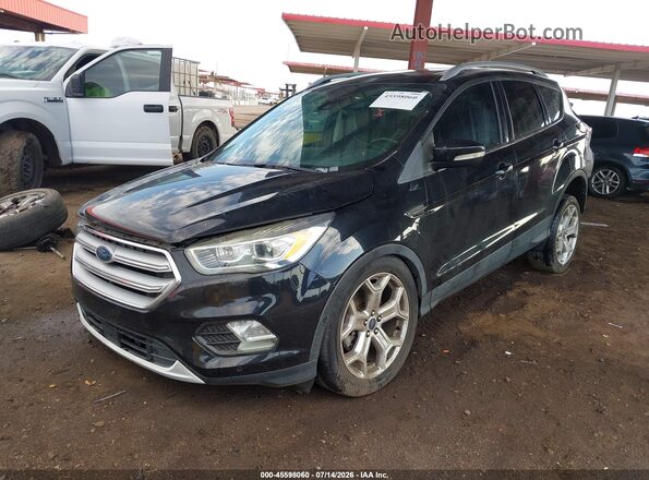 1FMCU0J96KUC37615 2019 FORD ESCAPE Черный Передняя левая четверть