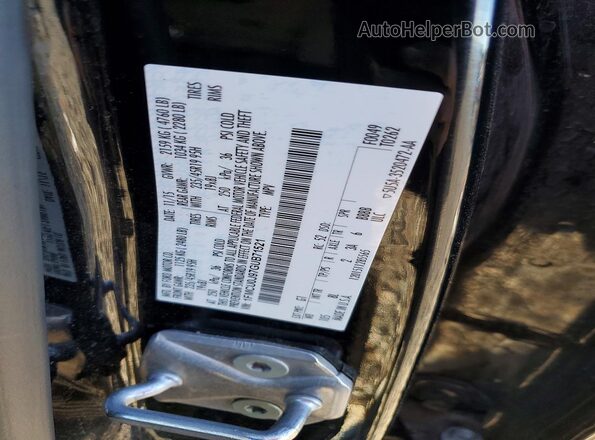 1FMCU0J97GUB71521 2016 FORD ESCAPE Black Вид наклейки з VIN-кодом