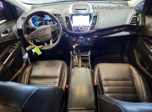 1FMCU0J97HUA99155 2017 FORD ESCAPE Black Vista del salpicadero
