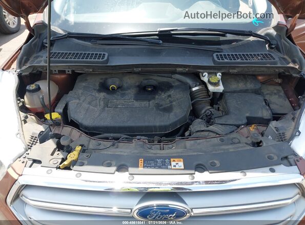 1FMCU0J97HUE42840 2017 FORD ESCAPE Orange Widok z tyłu