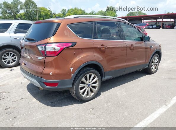 1FMCU0J97HUE42840 2017 FORD ESCAPE Orange Tył prawy