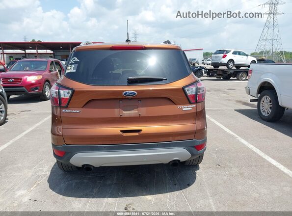 1FMCU0J97HUE42840 2017 FORD ESCAPE Orange 