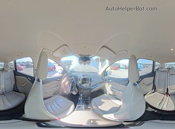 1FMCU0J98HUA65032 2017 FORD ESCAPE Silver Սալոնի 360 աստիճան տեսք