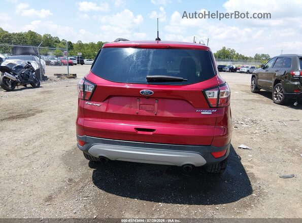 1FMCU0J98HUB81301 2017 FORD ESCAPE Красный 