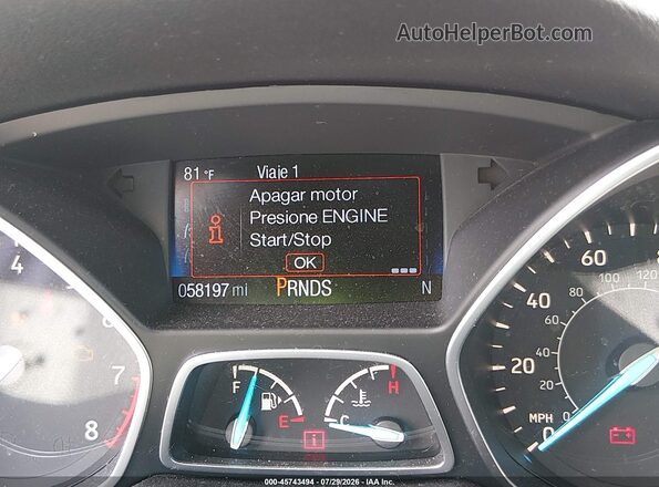1FMCU0J98HUB81301 2017 FORD ESCAPE Красный 