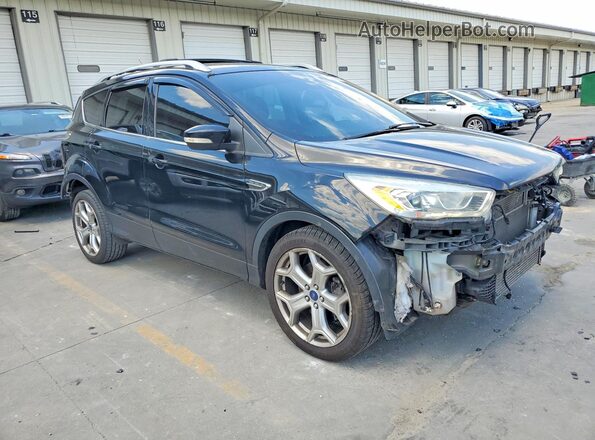 1FMCU0J98HUD37692 2017 FORD ESCAPE Черный Передняя правая четверть