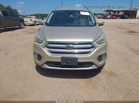 1FMCU0J99HUC48617 2017 FORD ESCAPE Champagne უკანა სალონის ხედი