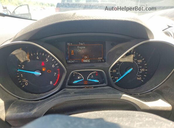1FMCU0J99HUD51357 2017 FORD ESCAPE Оранжевый Вид щитка приборов