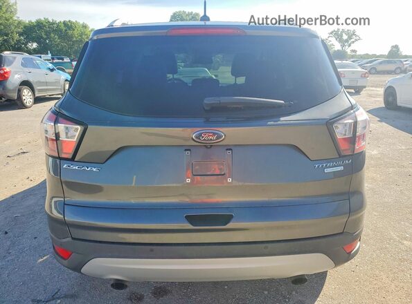 1FMCU0J99HUD87050 2017 FORD ESCAPE Угольный Вид сзади