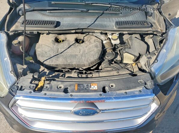 1FMCU0J99HUD87050 2017 FORD ESCAPE Угольный Вид подкапотного пространства