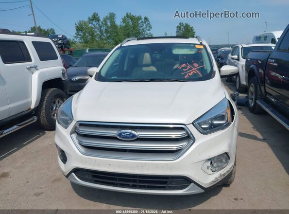 1FMCU0J99HUE25781 2017 FORD ESCAPE White Вид щитка приладів