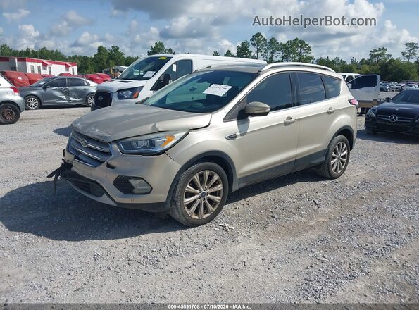 1FMCU0J99JUA49282 2018 FORD ESCAPE Champagne Передня ліва чверть