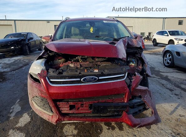 1FMCU0J9XGUA66942 2016 FORD ESCAPE Красный Вид спереди