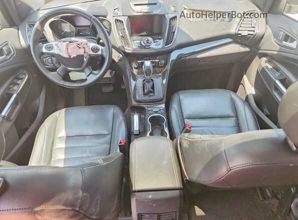 1FMCU0J9XGUB71626 2016 FORD ESCAPE Black წინა პანელის ხედი