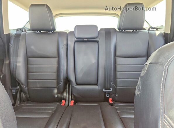 1FMCU0J9XGUB71626 2016 FORD ESCAPE Black უკანა სავარძლების ხედი