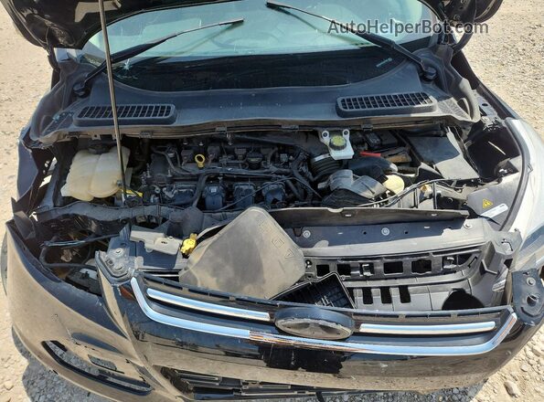 1FMCU0J9XGUB71626 2016 FORD ESCAPE Black ძრავის განყოფილების ხედი