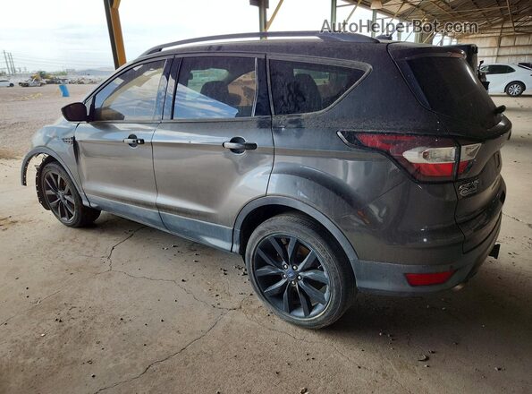1FMCU0J9XHUD19940 2017 FORD ESCAPE Gray Trasero izquierdo