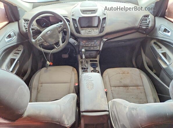 1FMCU0J9XHUD19940 2017 FORD ESCAPE Gray Vista del salpicadero
