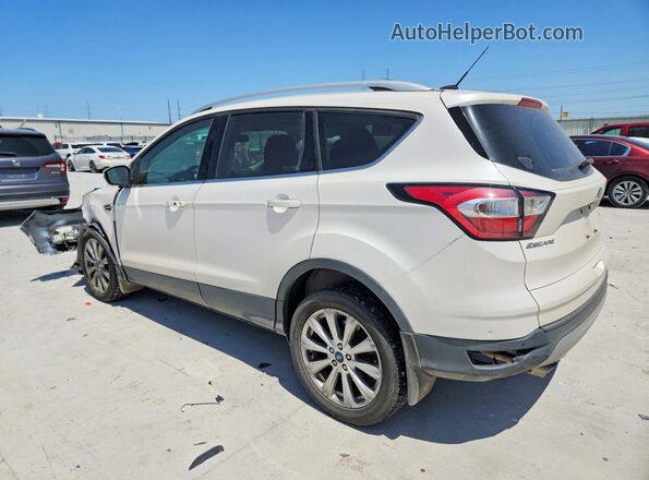 1FMCU0JD0HUC27207 2017 FORD ESCAPE White Trasero izquierdo