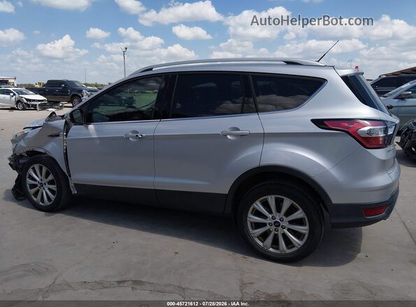 1FMCU0JD0HUC84488 2017 FORD ESCAPE Gray Widok wnętrza 360 stopni