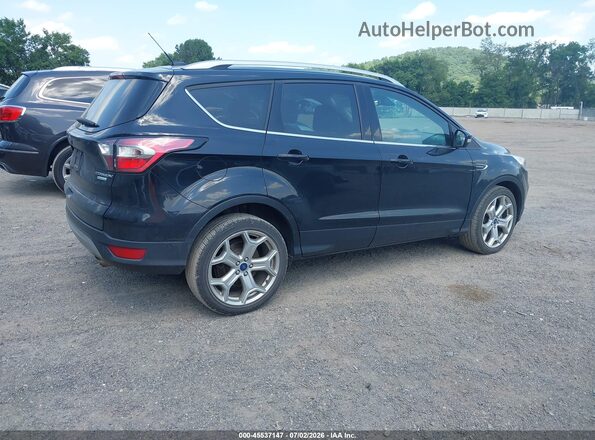 1FMCU0JD0HUD92268 2017 FORD ESCAPE Black Tył prawy