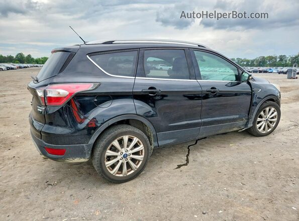 1FMCU0JD1HUA02892 2017 FORD ESCAPE Black Задня права чверть