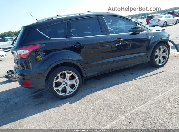 1FMCU0JD1HUB12762 2017 FORD ESCAPE Black Trasero derecho