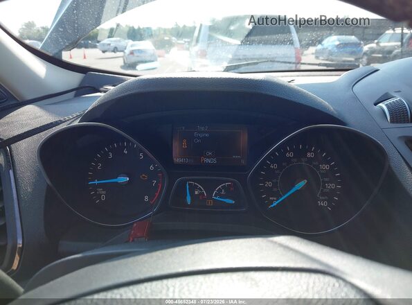 1FMCU0JD1HUB12762 2017 FORD ESCAPE Black Vista de los asientos traseros