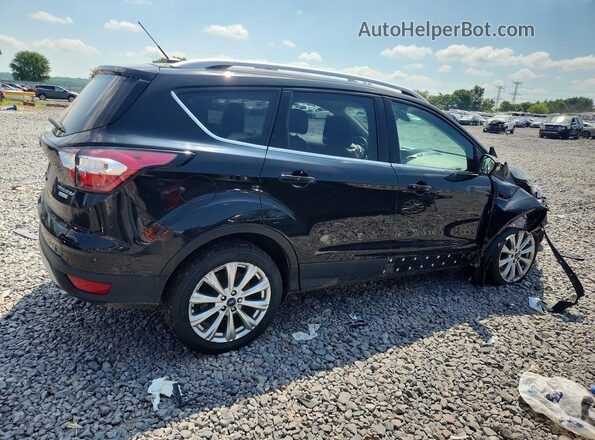 1FMCU0JD1HUD74801 2017 FORD ESCAPE Black Rear right