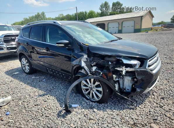 1FMCU0JD1HUD74801 2017 FORD ESCAPE Black Front right