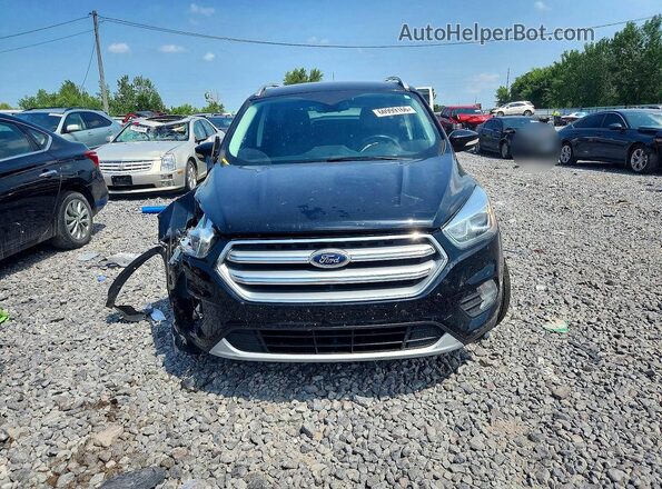 1FMCU0JD1HUD74801 2017 FORD ESCAPE Black Front view