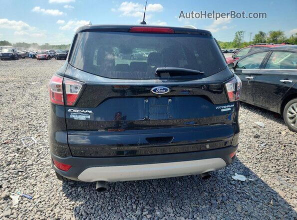 1FMCU0JD1HUD74801 2017 FORD ESCAPE Black Rear view