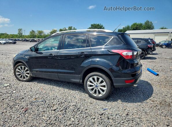 1FMCU0JD1HUD74801 2017 FORD ESCAPE Black Rear left
