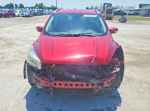 1FMCU0JD1HUE06789 2017 FORD ESCAPE Maroon Front view