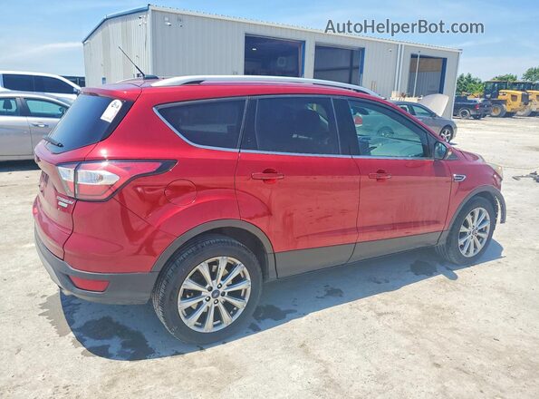 1FMCU0JD1HUE06789 2017 FORD ESCAPE Maroon Rear right