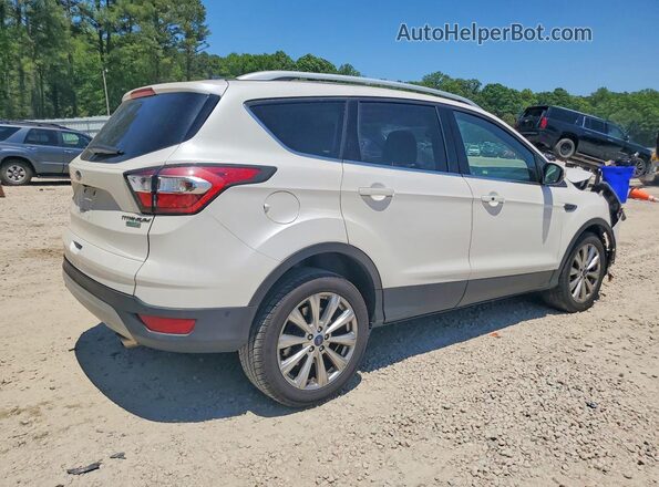 1FMCU0JD2HUA60025 2017 FORD ESCAPE White Задня права чверть