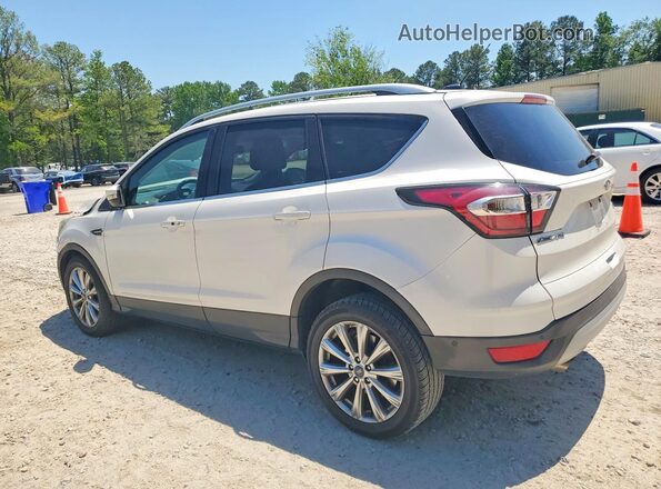 1FMCU0JD2HUA60025 2017 FORD ESCAPE White Задня ліва чверть